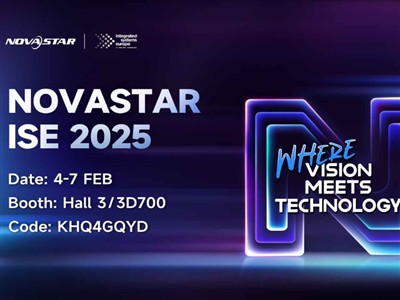 Lời mời tham dự NOVASTAR ISE 2025