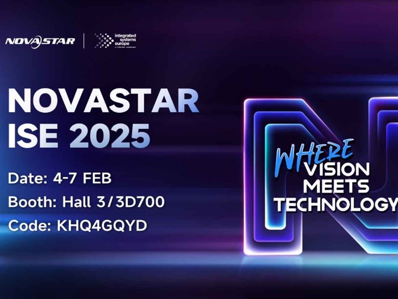 Lời mời tham dự NOVASTAR ISE 2025