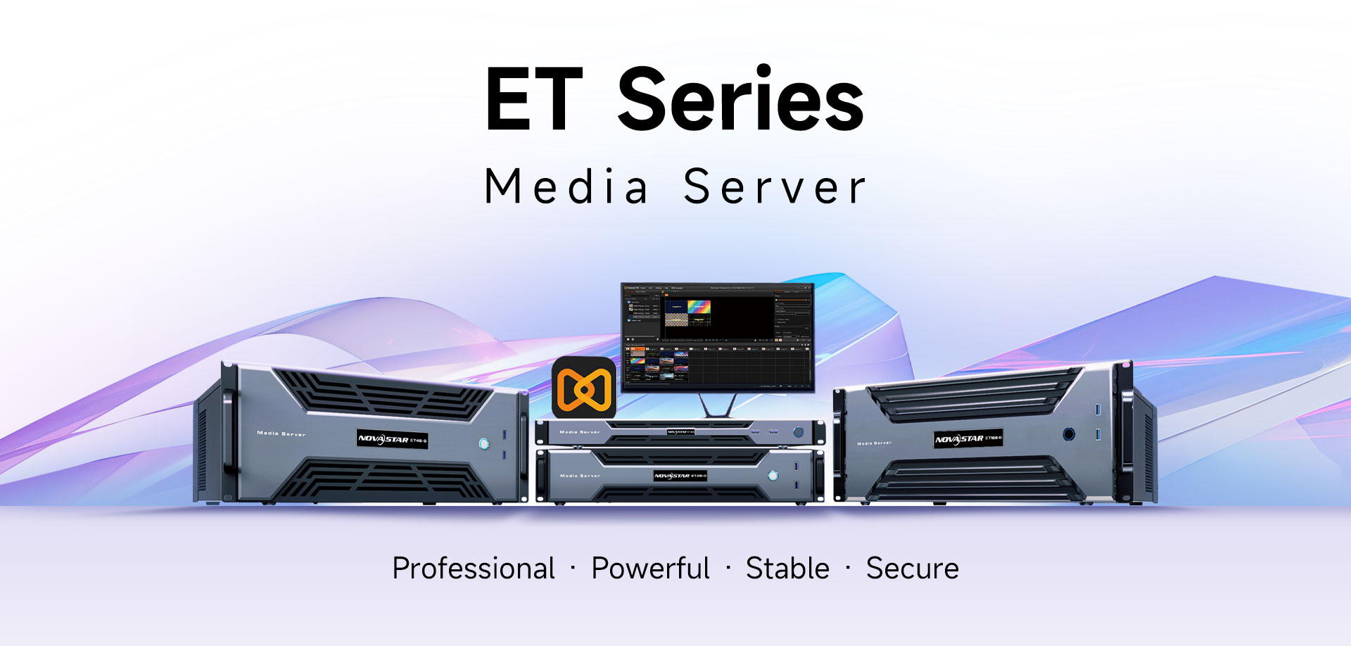 Dòng ET hỗ trợ tối đa 16 kênh đầu ra đồng bộ khung hình 4K2K@60Hz